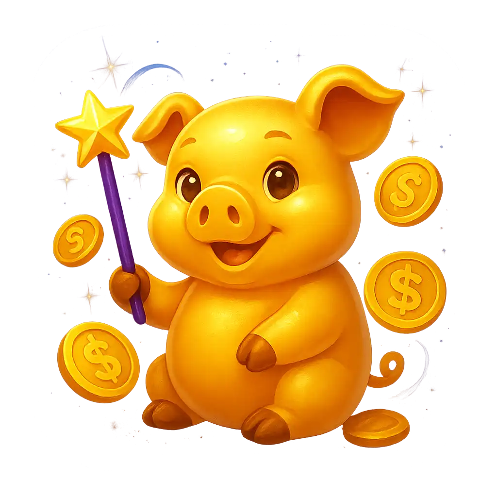 Piggy Prizes Wand of Riches